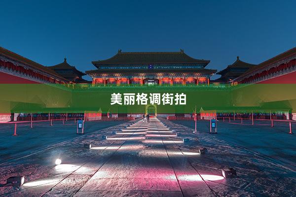美丽格调街拍